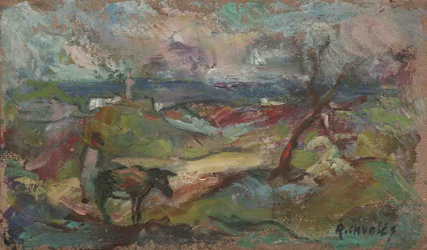 198110598HcPML16x27PaysageMarocain(M) _